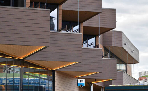 elements classing in use on a commercial building