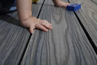 Baby safe composite decking