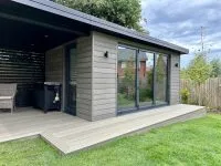 HD Clad Pro cladding in cedar grey - Composite Prime