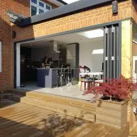 HD Deck Dual decking in oak - Composite Prime