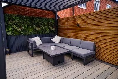 small low maintenance composite decking for garden - Composite Prime